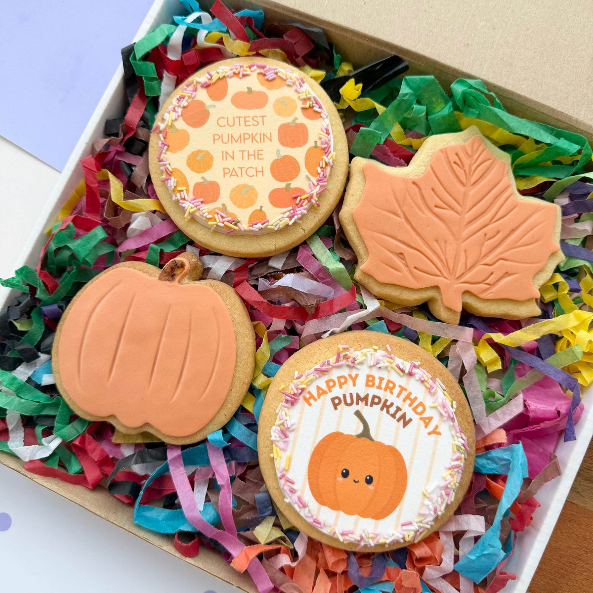 Birthday Pumpkin Box