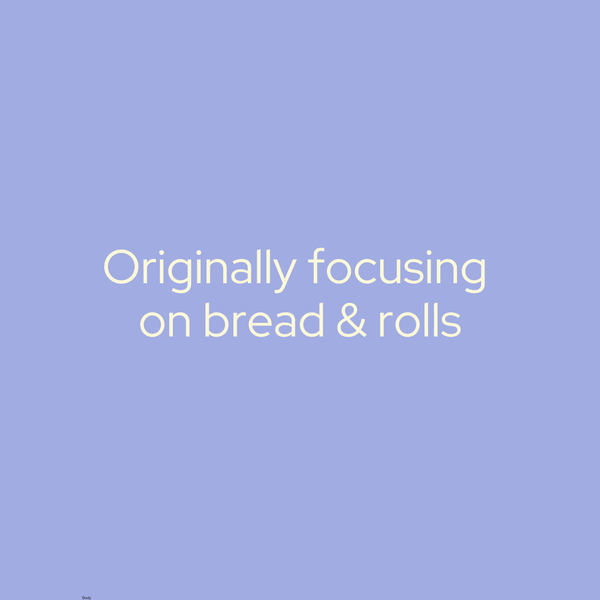 Originally focusing on bread and rolls, a traditional bakery in northampton