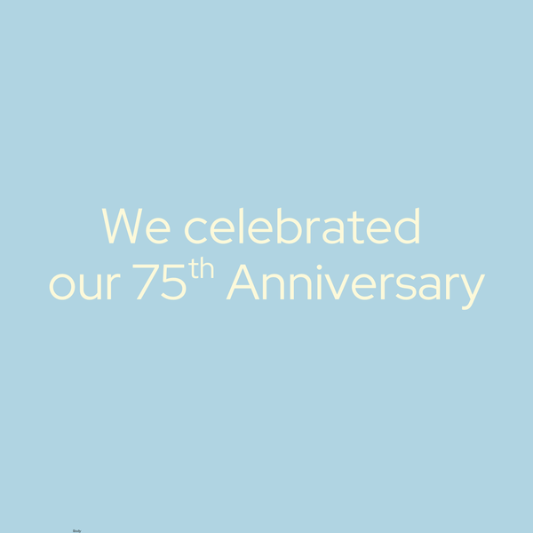 we celebrated our 75th anniversary at Gardners bakery