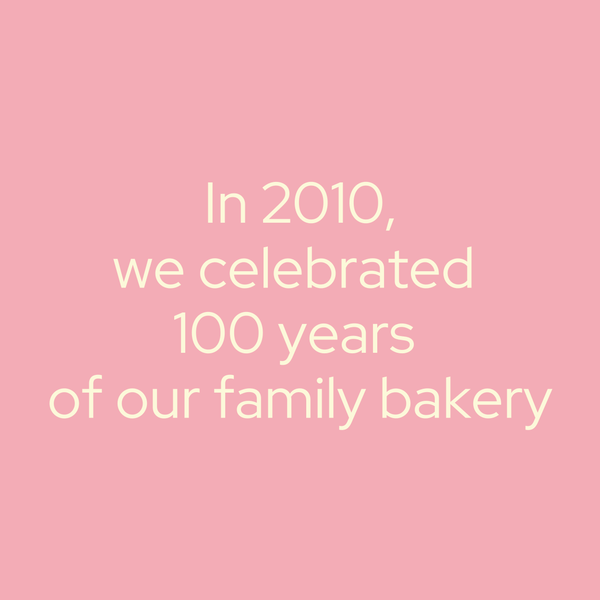in 2010, we celebrated 100 years of Gardners bakery