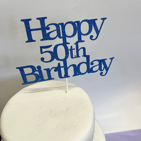 Happy 50th Topper