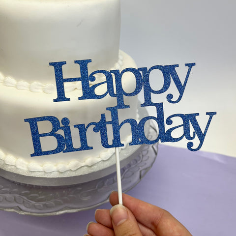 Happy Birthday Topper