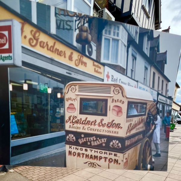 Gardners bakery horse and carriage