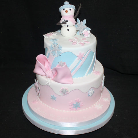 Pastel Snowman