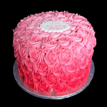 Ombre Rose Swirl