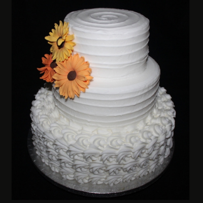 Frosting, Piping & Gerberas