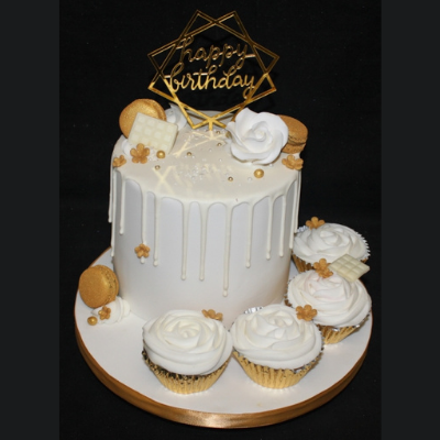 Macaron & Flower Drip