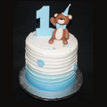 Ombre Frosting & Teddy