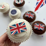 Union Jack Cupcake