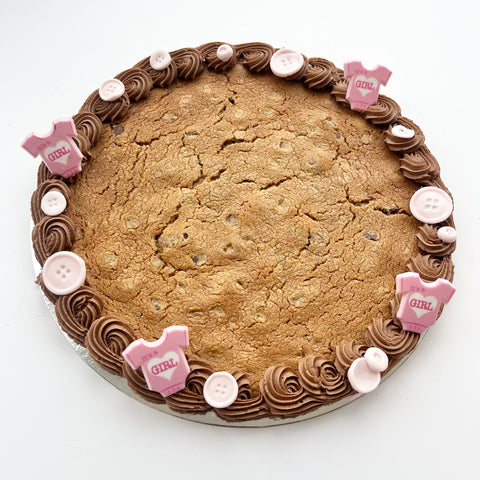 It's A Girl Giant Cookie