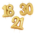 Gold Double Candle